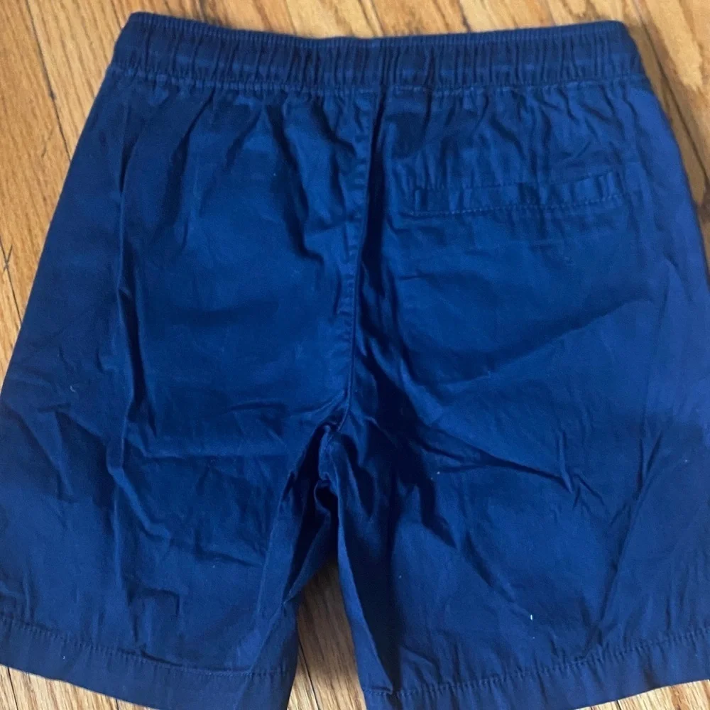 Old Navy Navy Blue Flat Front Shorts